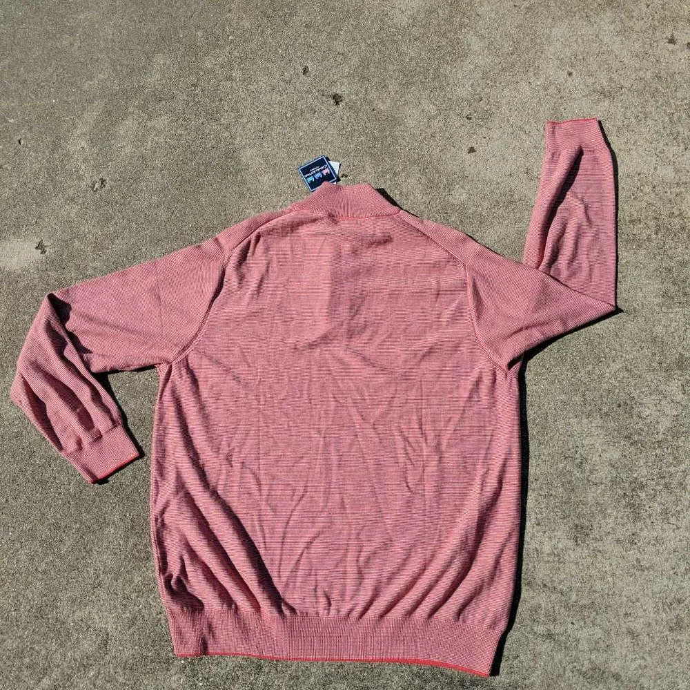 Charleston‎ Threads Mens 1/4 Zip Sweater L/S XXL